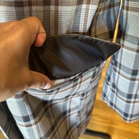 ASOS Design Plaid Brown Blazer – Women’s Small/Medium - Picture 6 of 13